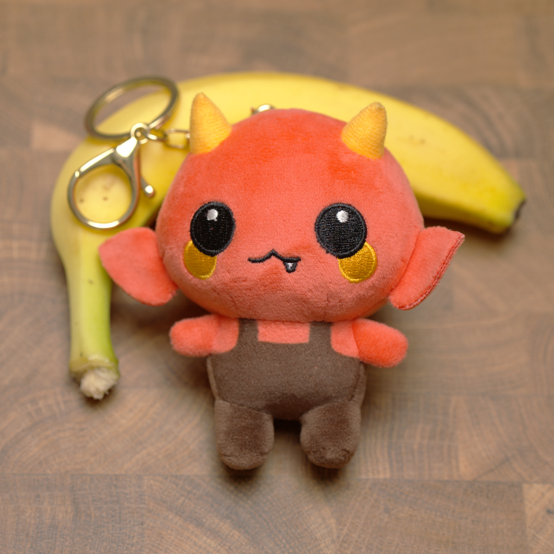 Shadow Oni-ion Keychain Plushie