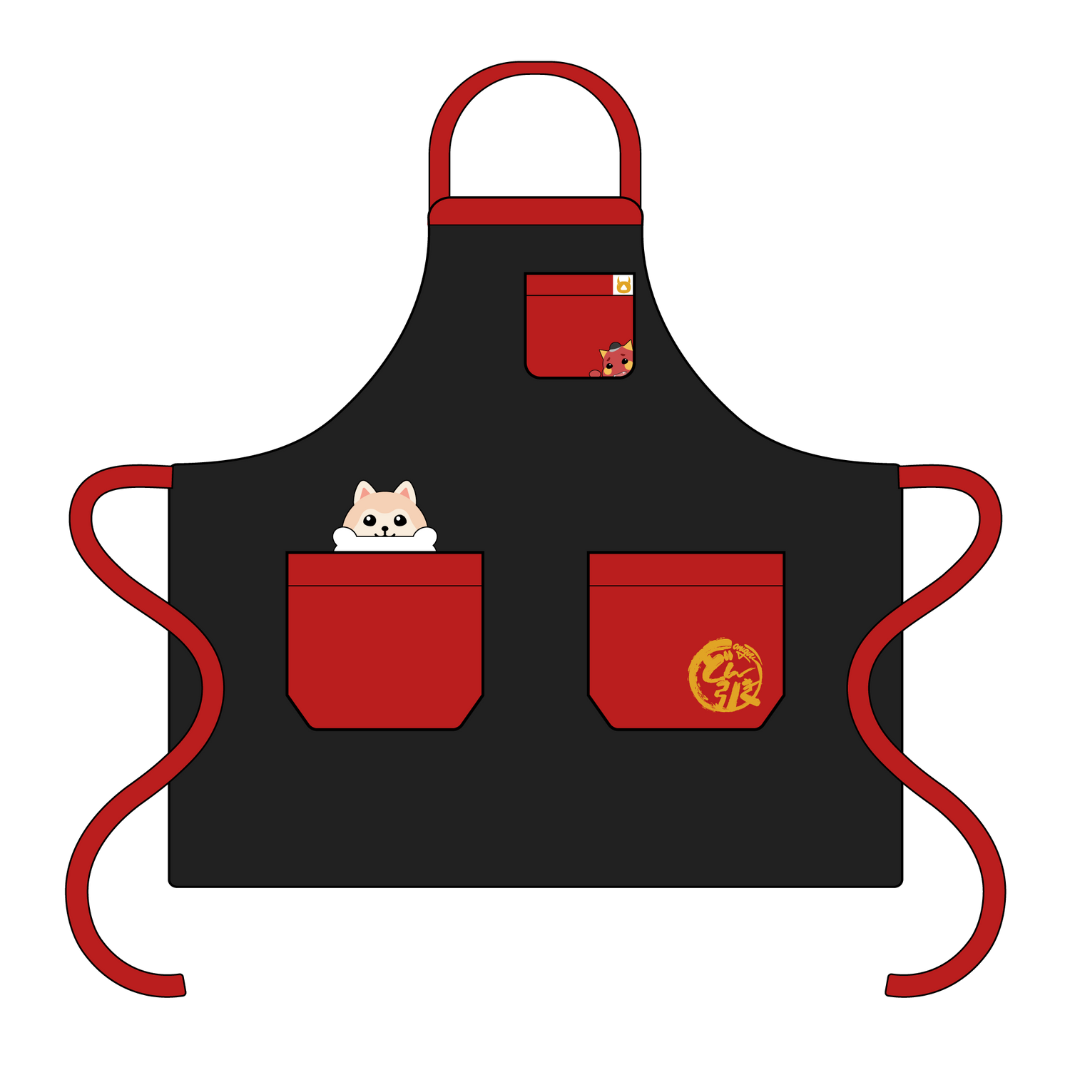 Dark Giri Apron ft. PomPom [PRE-ORDER]